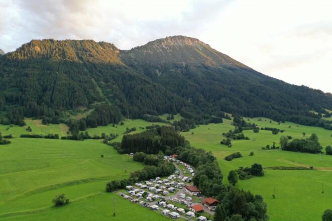 Camping Pfronten mit Breitenberg