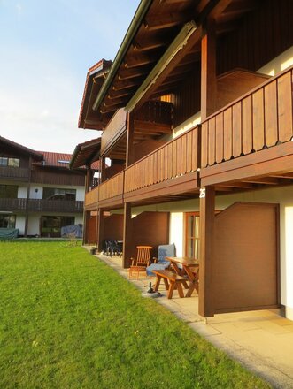 Terrasse Abendstimmung