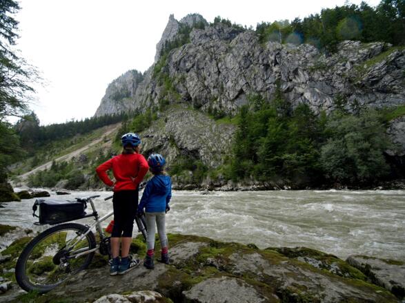 Im Gesäuse zeigt sich die Enns von ihrer wilden Seite