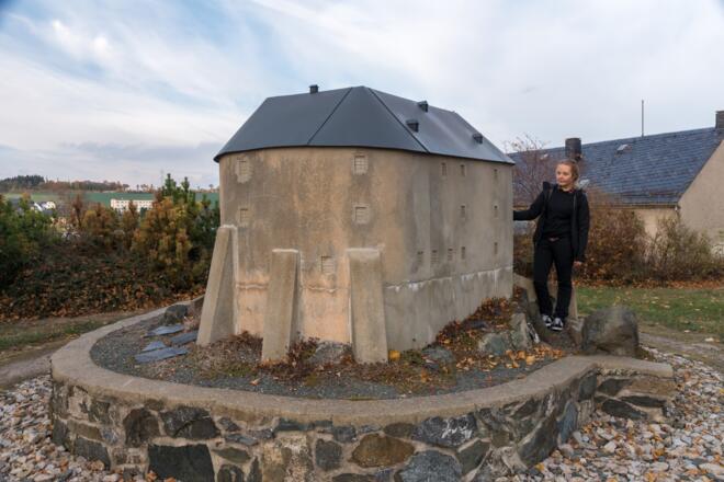 Blankenberg - Burgmodell