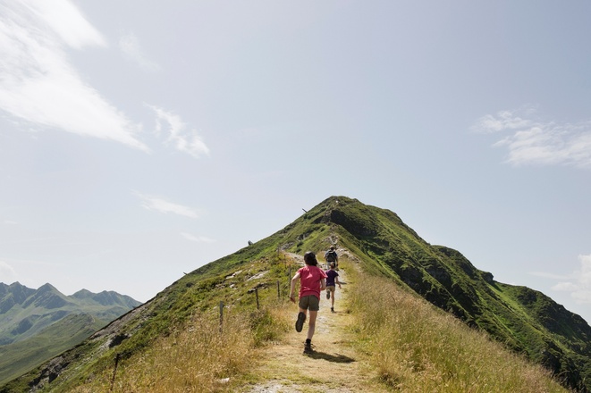 Kinder am Wiedersbergerhorn