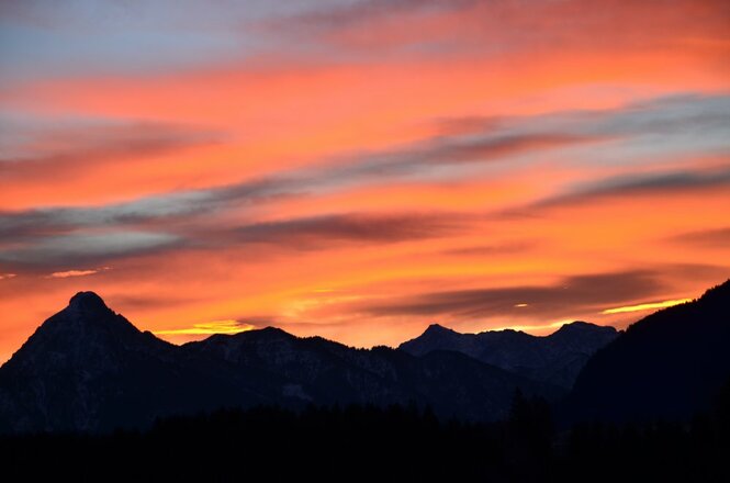 Sonnenaufgang am Jahreswechsel