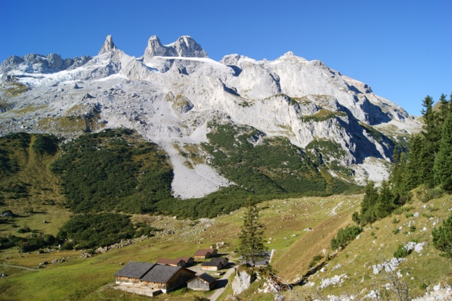Drei Türme mit Sporaalpe
