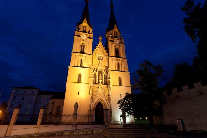 Abendstimmung in Admont