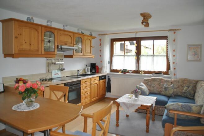 Wohnküche mit Sitzecke