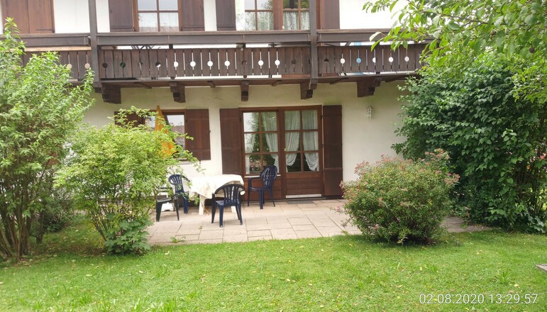 Terrasse Ferienwohnung Theresa
