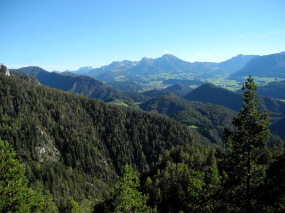 Tolle Ausblicke verspricht der Weg zur Bärenriedlau