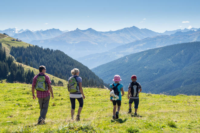 Familienwanderung