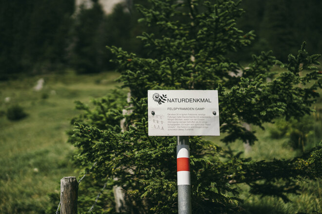 Felspyramiden bei Gamp  (c) Dominic Berchtold / Vorarlberg Tourismus