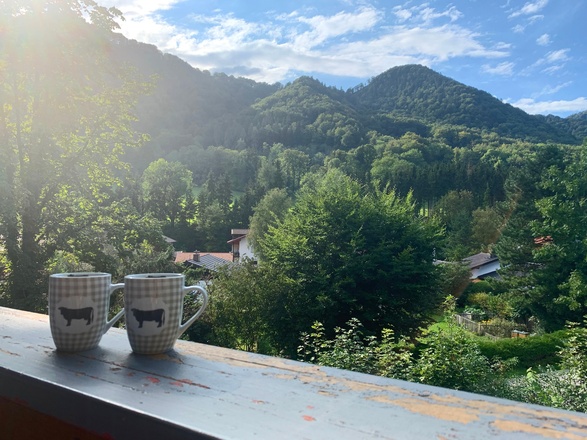 Das Lissi Aussicht vom Balkon