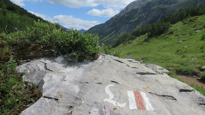 Beschriftungsbeispiel Lechweg