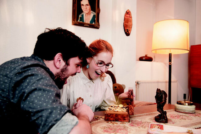 Personen im Escape Room