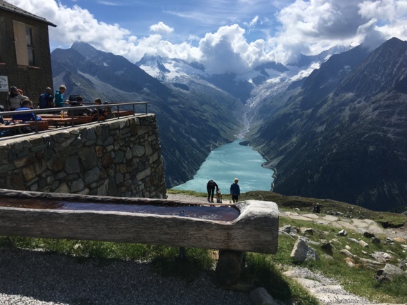 Blick von der Ollerer Hütte