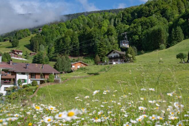 Talstation der Montafoner Kristbergbahn