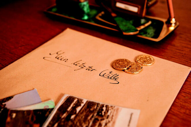 Testament im Escape Room