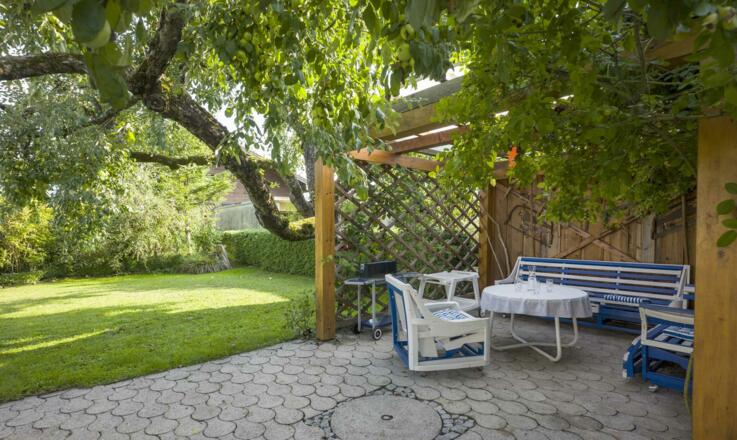 Grillplatz im Garten