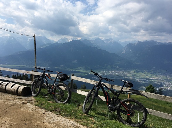 Etappe 2: Ausblick vom "Dünser Älpele"