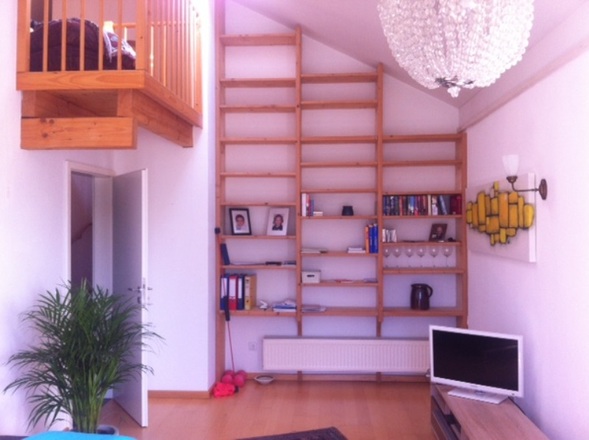 Wohnzimmer Ferienwohnung Schader