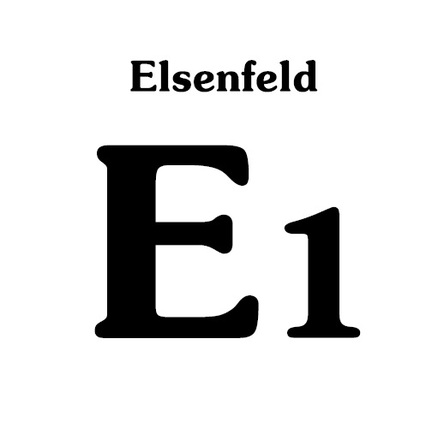 Wegmarkierung Elsenfeld E1