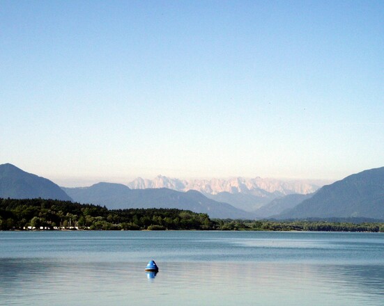 Blick auf den Chiemsee