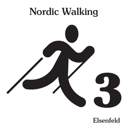 Wegmarkierung Nordic Walking Weg 3