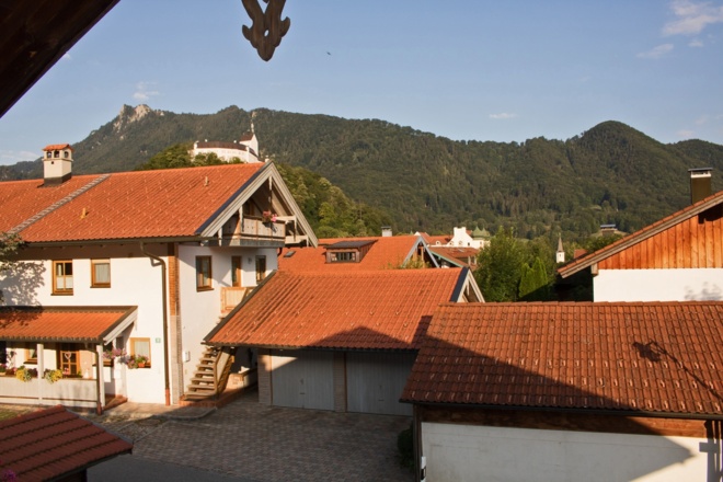Ausblick vom Haus