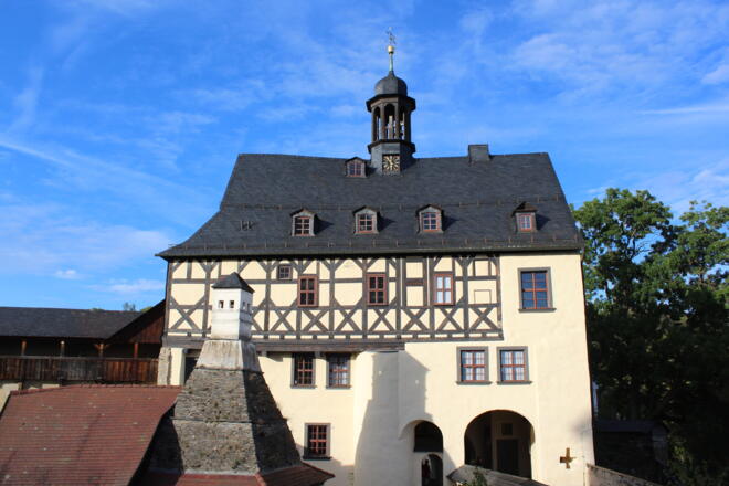 Das Torhaus von Schloss Burgk