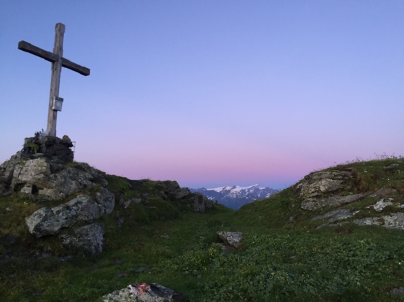 Sonnenaufgang am Manlitzkogel (2247m)
