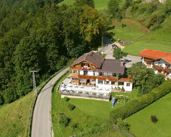 Berggasthof Hummelei im Sommer