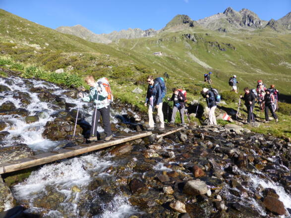 Abstieg ins Gleirschtal.