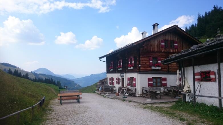 die Wiegalm, 1505m