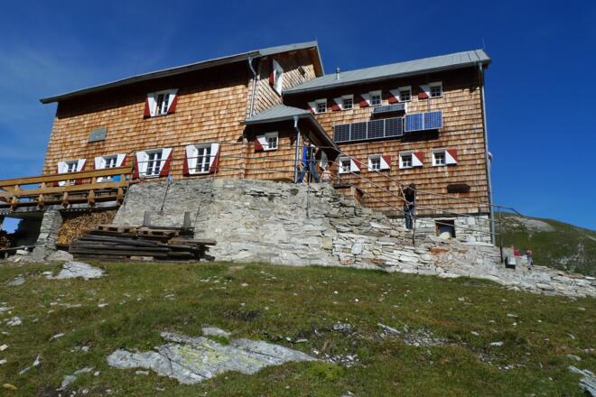 Die Reichenberger Hütte ist erreicht