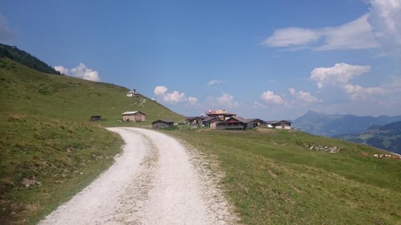 auf dem Schlenker zur Kobinger Hütte, 1503m