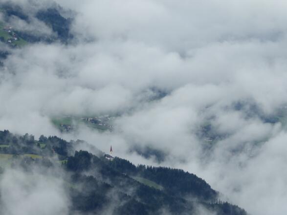 Blick auf Weerberg.
