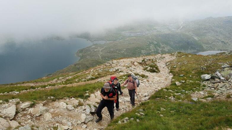 Auf dem Weg zur Starkenburgerhütte