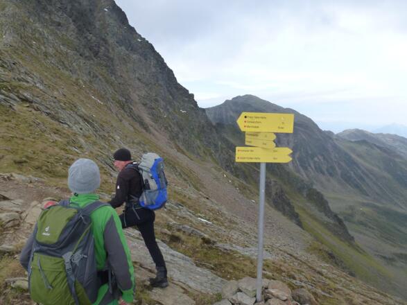 Auf dem Seejoch.