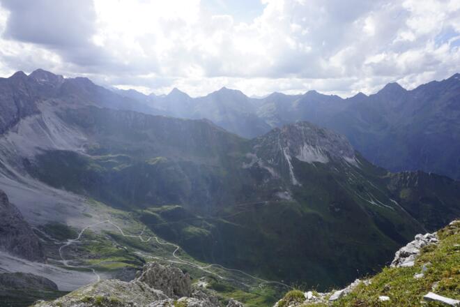Blick zurück ins Oberstbergtal