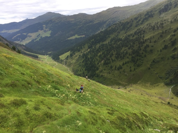 Blick zurück Richtung Weidener Hütte