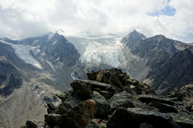 Großen Trögler mit Freiger-Gletscher