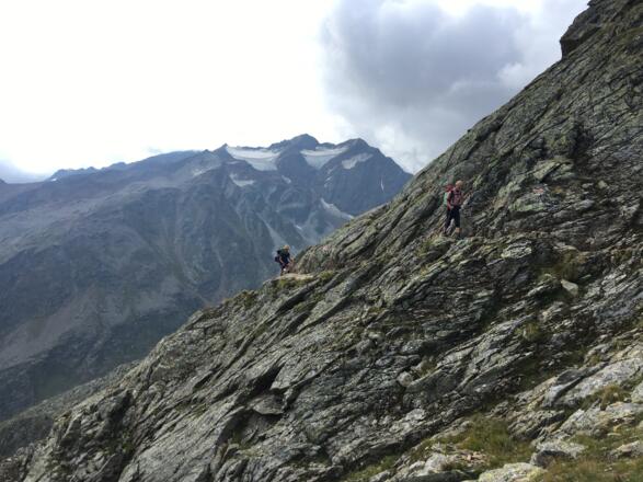 auf dem Weg zum Großen Trögler