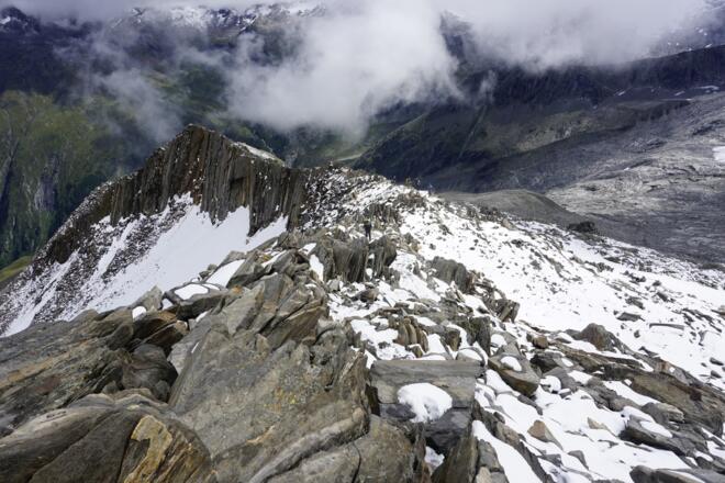 Aufstieg zum Schönbichler Horn