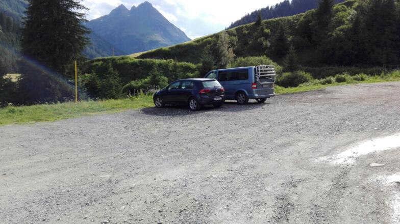 Parkplatz Friedrichshafener Hütte