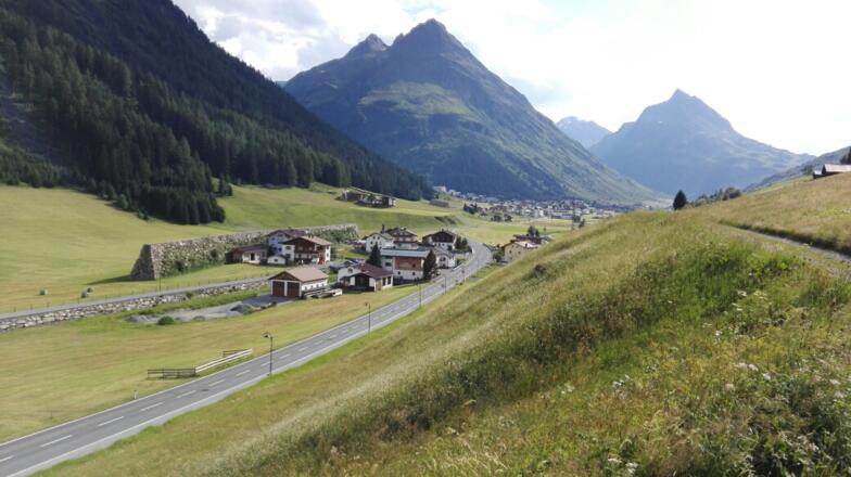 Blick Richtung Galtür