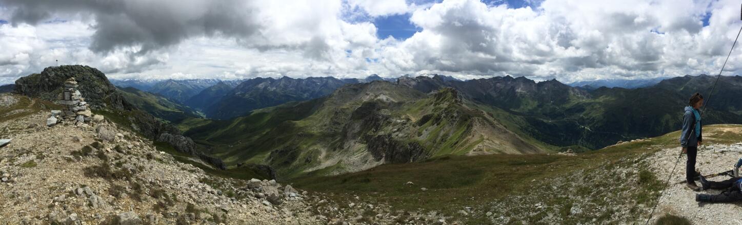 das Gipfelpanorama