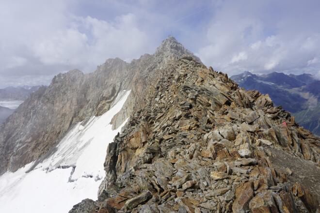 Abstieg vom Schönbichler Horn
