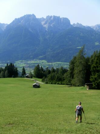 Stronachwiesen vor Lienzer Dolomiten