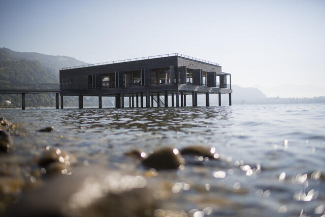 Badehaus, Hotel am Kaiserstrand, Lochau