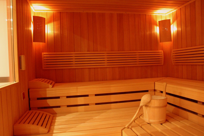 Sauna im Seebacherhaus