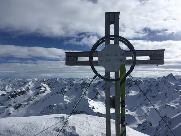 Gipfelkreuz Rotbühelspitze