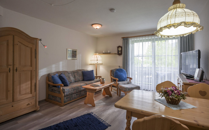 geräumiges Wohnzimmer